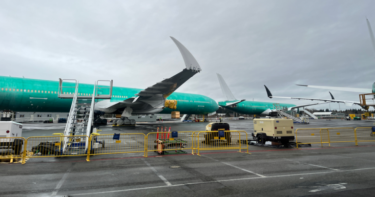 Boeing verschrottet erste Boeing 777X – sie hätte an Emirates gehen sollen Boeing verschrottet erste Boeing 777X - sie hätte an Emirates gehen sollen