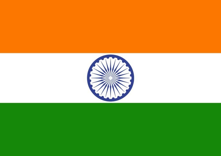 india flag a4