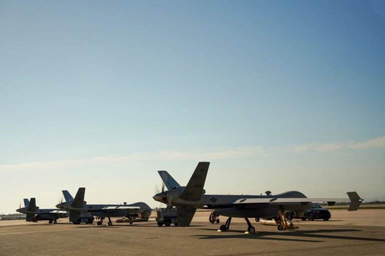 DIU And Air Force Collaborating On MQ-9A Follow-On Pictured is a U.S. Air Force photo of three MQ-9A Reapers with the 432nd Wing, as they prepare to take off during Exercise Bamboo Eagle 25-3 on Aug. 5, 2025.