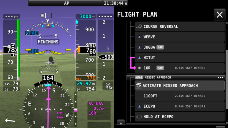 Dynon Previews Integrated IFR Navigator For SkyView HDX