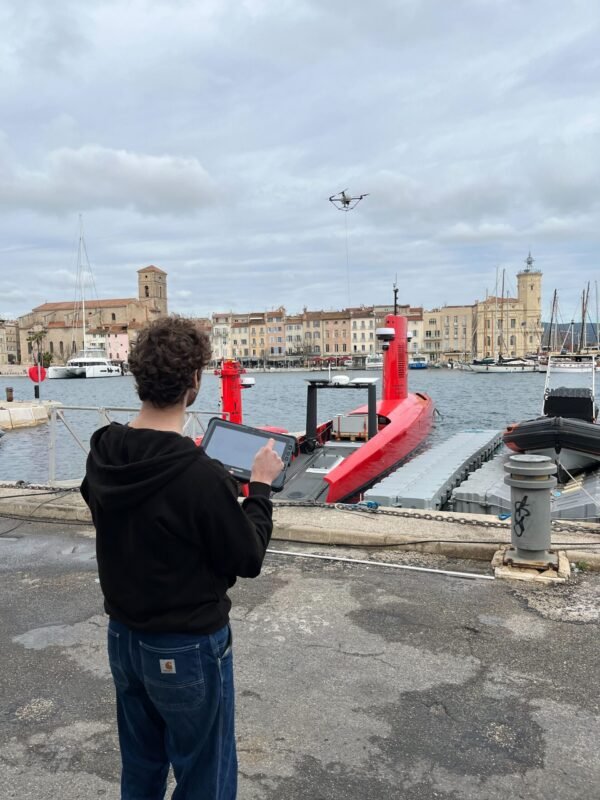Elistair Brings Tethered Drone to Exail Autonomous Vessels Elistair Brings Tethered Drone to Exail Autonomous Vessels