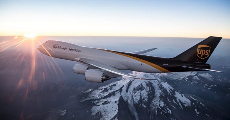 UPS freighter