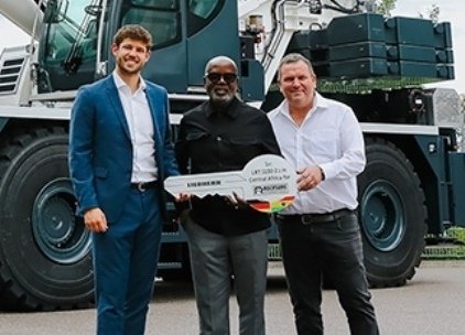 Frist 130t Liebherr in Ghana Frist 130t Liebherr in Ghana