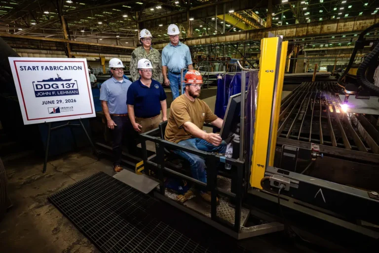 HII Begins Fabrication of Flight III Destroyer John F. Lehman (DDG 137) HII Begins Fabrication of Flight III Destroyer John F. Lehman (DDG 137)