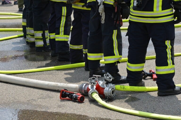Airport firefighting is a highly specialized operation that requires special training. [ Credit: Michael Schwarzenberger/ Pixabay]