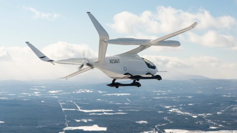 Beta Technologies Alia CX300 electric aircraft