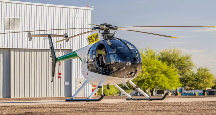 MD Helicopters delivers first MD530F to Zimbabwe MD Helicopters MD530F for Zimbabwe