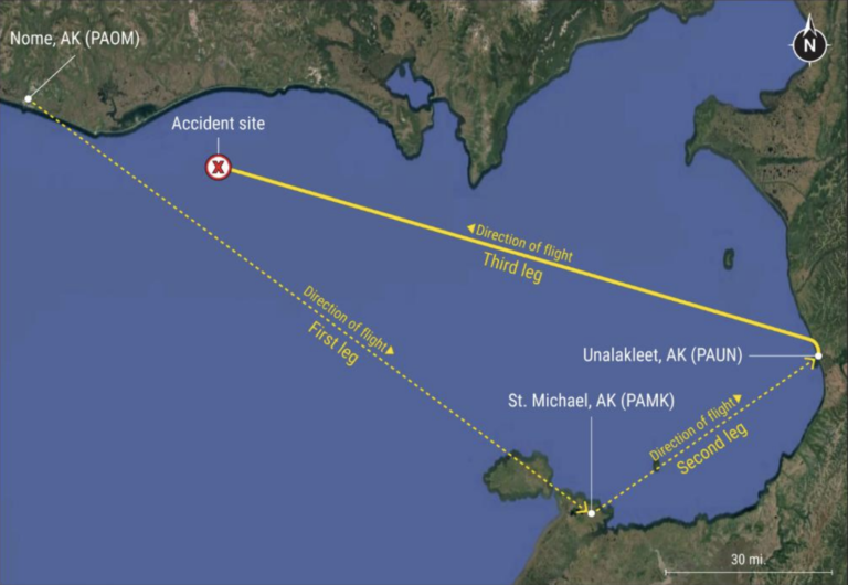 NTSB Cites Airspeed, Weight in Bering Air Accident