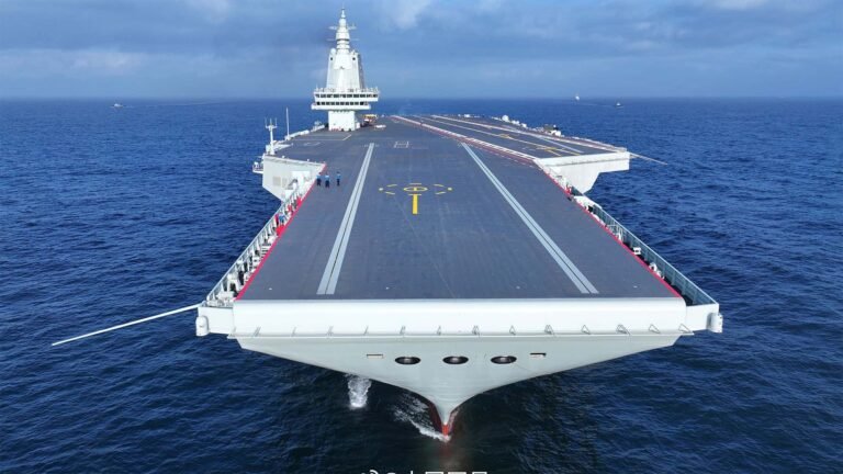 Neue Torpedo-Abwehr für Chinas Top-Flugzeugträger Fujian