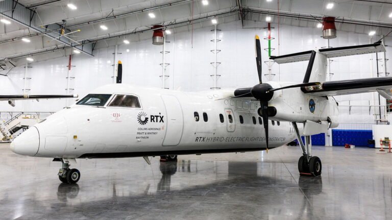 Pratt & Whitney Canada Begins Ground Testing Of Hybrid-Electric Propulsion System RTX Pratt & Whitney