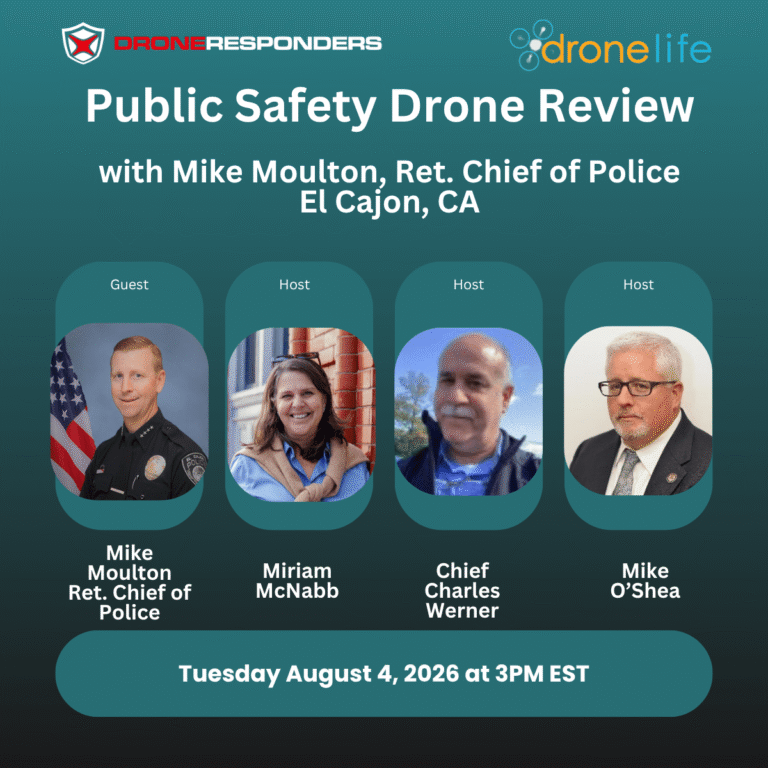 Public Safety Drone Review Welcomes Mike Moulton Aug. 4