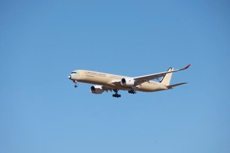 Airbus A350-1000ULR aircraft test flight