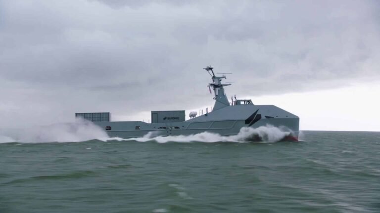 Saronic Selects Texas to Build $3 Billion ‘Port Alpha’ Shipyard for Autonomous Vessels Saronic Marauder USV