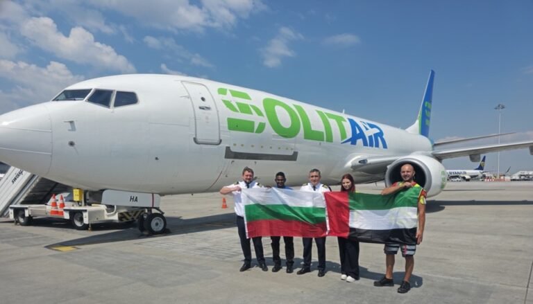 SolitAir launches first route to the EU SolitAir first flight to Sofia