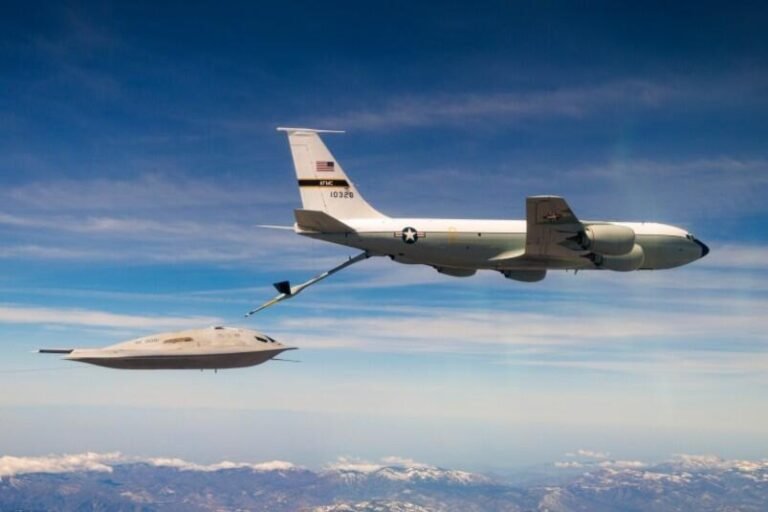 B-21 refueling with KC-135