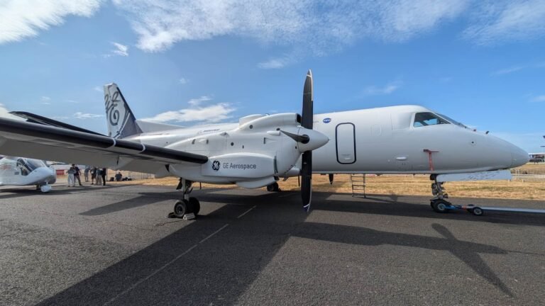 Warum diese Saab 340B der heimliche Star in Farnborough ist Warum diese Saab 340B der heimliche Star in Farnborough ist
