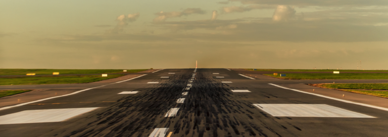 A runway [Credit: AdobeStock]