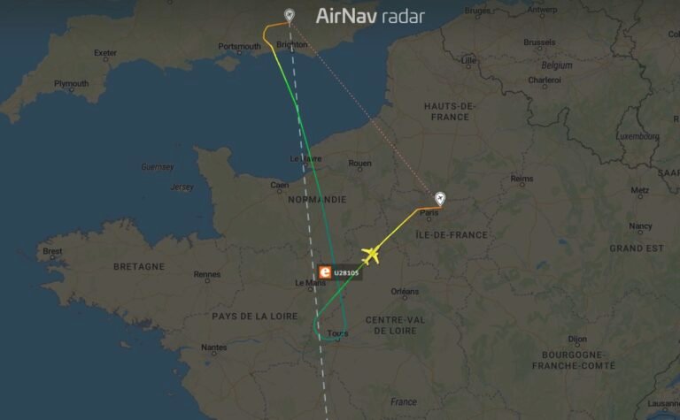 easyJet flight U28105 declared an emergency over France following technical issue with the aircraft easyJet flight U28105 declared an emergency over France following technical issue with the aircraft