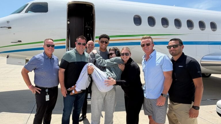 A rare disease, a corporate jet, and the flight that answered a prayer