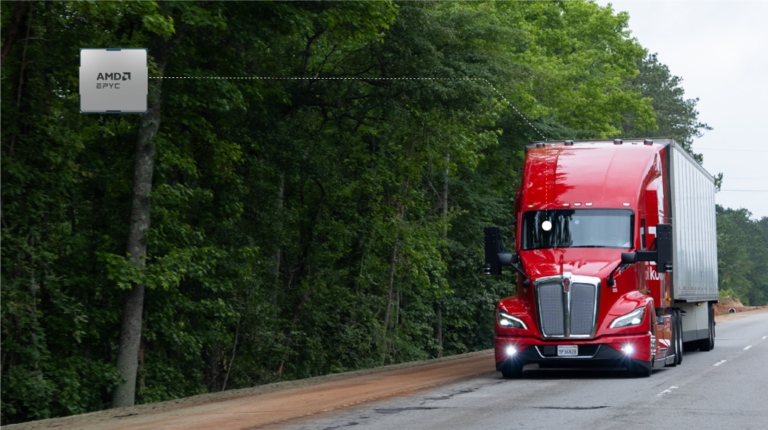 AMD to power Kodiak AI’s next-generation autonomous trucks.