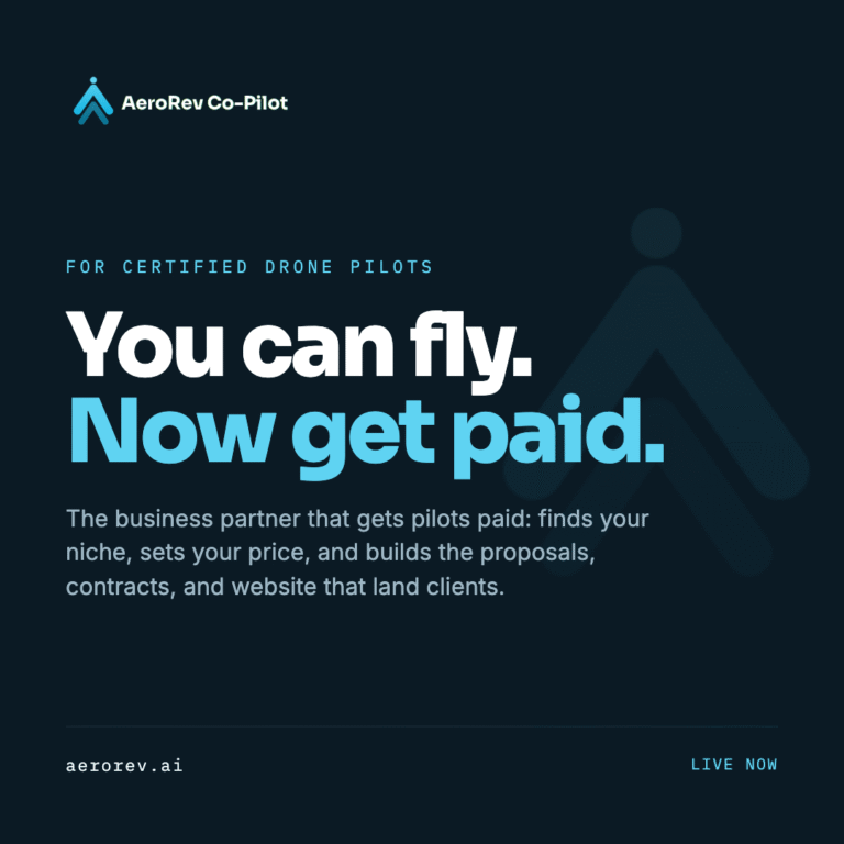 AeroRev Co-Pilot Helps Drone Pilots Build a Business AeroRev Co-Pilot Helps Drone Pilots Build a Business