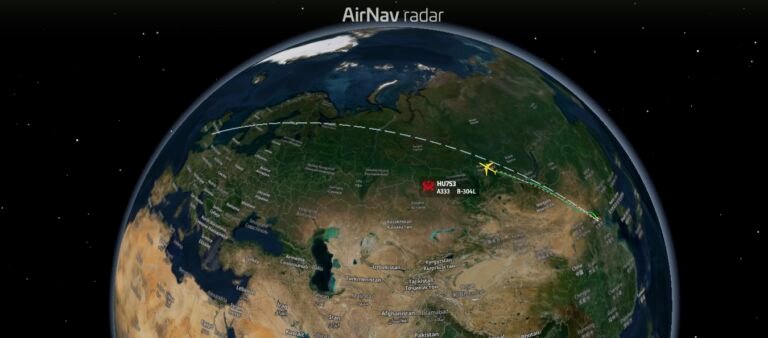 An Airbus A330 to Manchester was forced to divert to Siberia An Airbus A330 to Manchester was forced to divert to Siberia