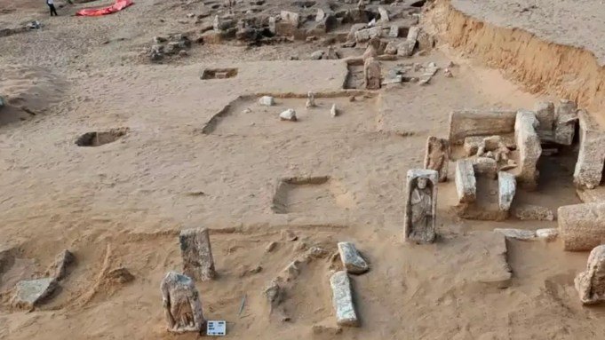 Archaeologists Unearthed a Series of Ancient Egyptian Tombstones Archaeologists Unearthed a Series of Ancient Egyptian Tombstones