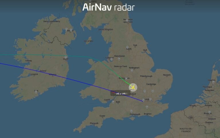 British Airways BA274 from Las Vegas is declaring an emergency on approach to London Heathrow