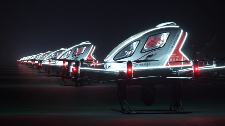 EHang EH216-S autonomous eVTOL passenger aircraft