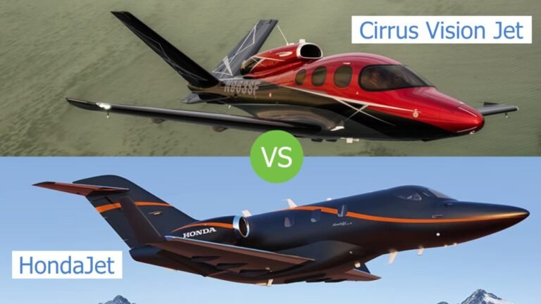 Cirrus Vision Jet vs. HondaJet: the first-jet decision, by the numbers Cirrus Vision Jet vs. HondaJet: the first-jet decision, by the numbers