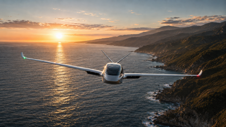 Cosmic Unveils Four-Seat Electric Airplane