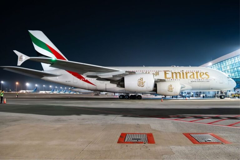 Emirates' A380 makes first-ever landing in Jakarta