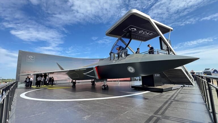 Europe’s Future Fighter Race Enters Crunch Time Global Combat Air Program fighter aircraft mockup