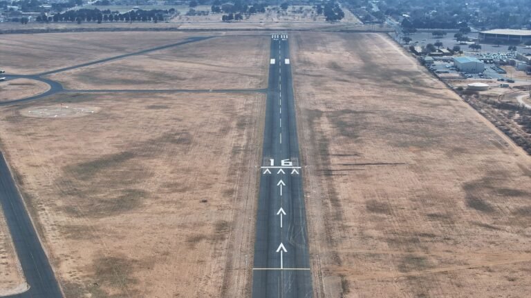 Midland International Air & Space Port in Texas runway