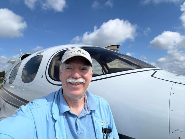 Max Trescott is a nationally recognized flight instructor, aviation educator, author, and media host. [Credit: Max Trescott]