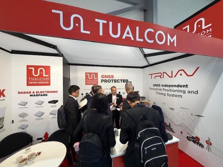FalconWorks Links Arms With Turkey’s Tualcom tualcom booth at farnborough