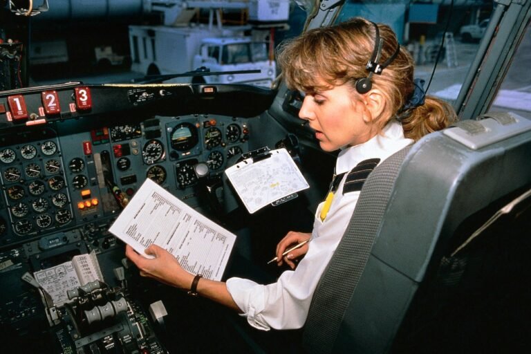 Airline pilot is one of the top-paying aviation careers. [Credit: FLYING Archive]