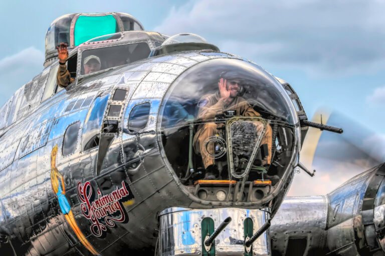 B-17G Sentimental Journey. operated by CAF’s Airbase Arizona [Credit: John Guzzie]