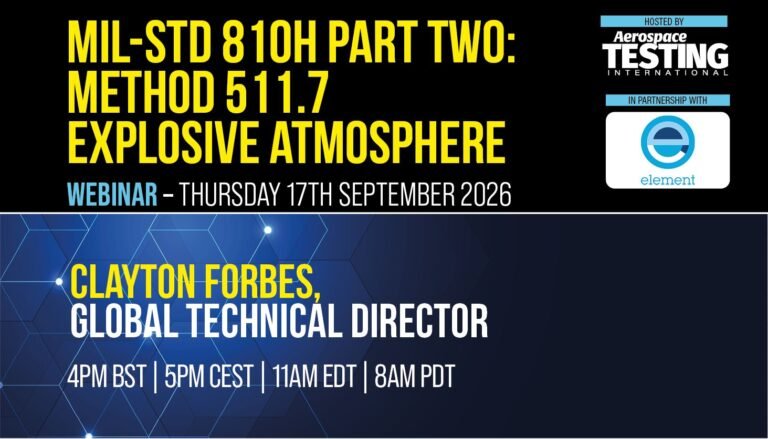 MIL-STD 810H Part Two: Method 511.7 Explosive Atmosphere MIL-STD 810H Part Two: Method 511.7 Explosive Atmosphere