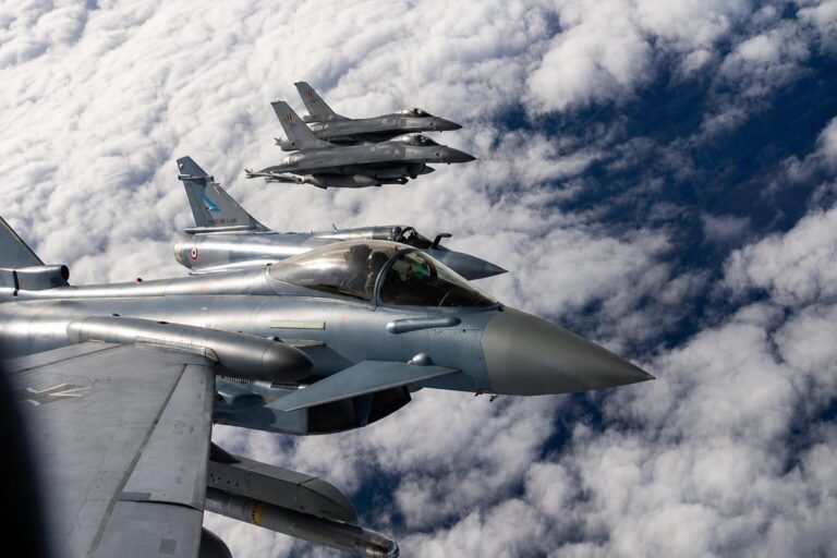 NATO fighters shoot down drone over Latvia NATO fighters shoot down drone over Latvia