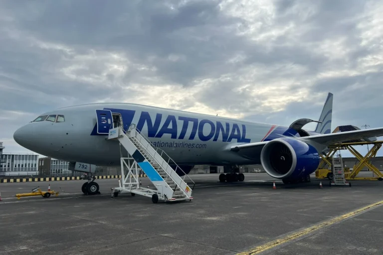 National Airlines claims longest commercial Boeing 777F cargo flight Air Data News