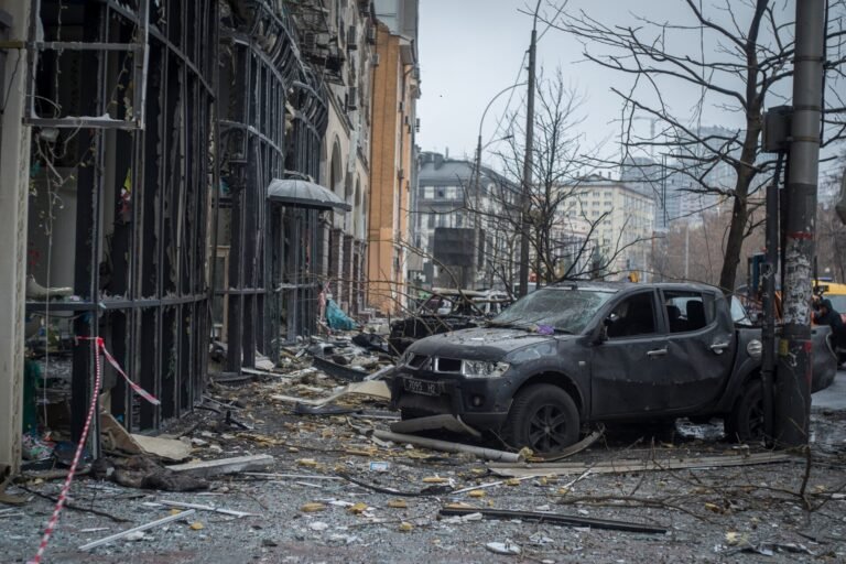 Nearly 1 in 3 Kyiv buildings damaged by Russian attacks Nearly 1 in 3 Kyiv buildings damaged by Russian attacks