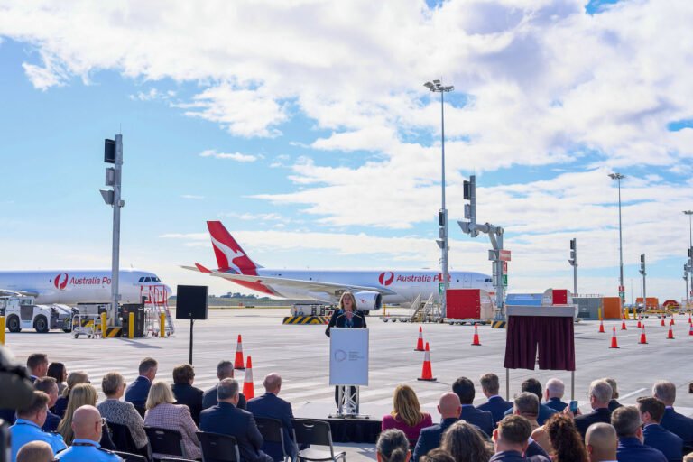 Neuer Western Sydney Airport startet mit Frachtbetrieb