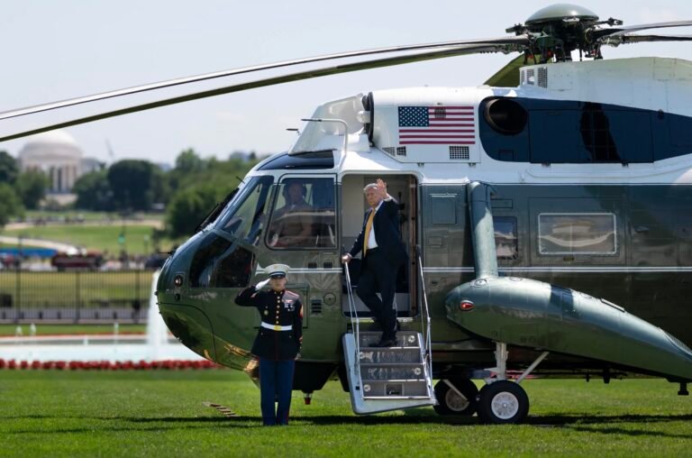 New White House helipad under construction to address VH-92A exhaust issue