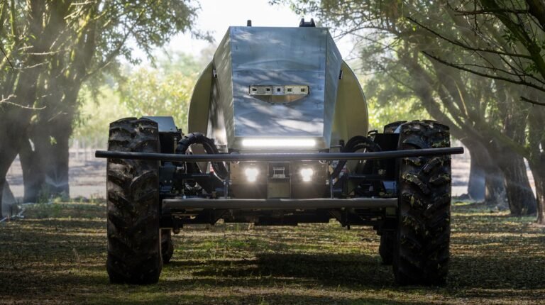 Ouster lidar to support GUSS autonomous orchard machines Ouster lidar to support GUSS autonomous orchard machines