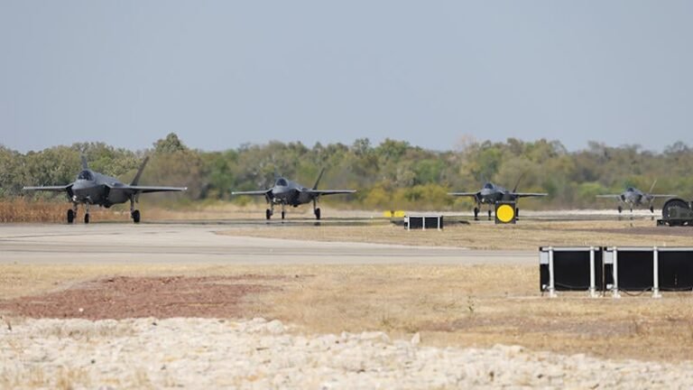 Pacific F-35 Deployments Expose U.S. Air Force Logistics Gaps Lockheed Martin F-35s