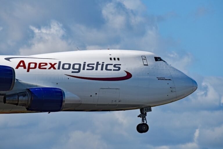 Apex Logistics Boeing 747 freighter Avi Johnson : Shutterstock.com shutterstock_2627672115