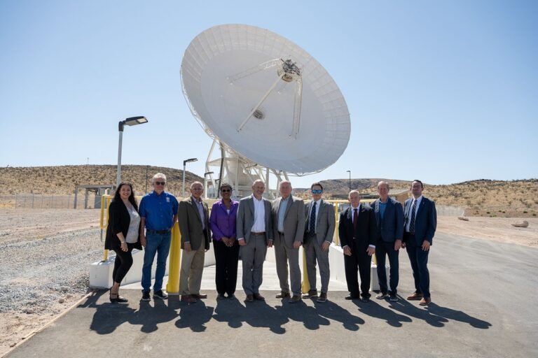 Ribbon-Cutting Event for NASA Deep Space Network’s Deep Space Station 23 Ribbon-Cutting Event for NASA Deep Space Network’s Deep Space Station 23