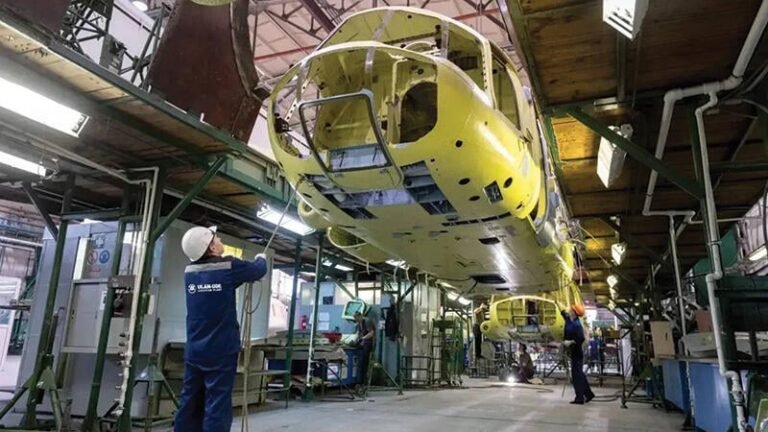 Russian Helicopter Industry Crawls Toward Import Substitution Mi-8/17 helicopters manufacturing facility