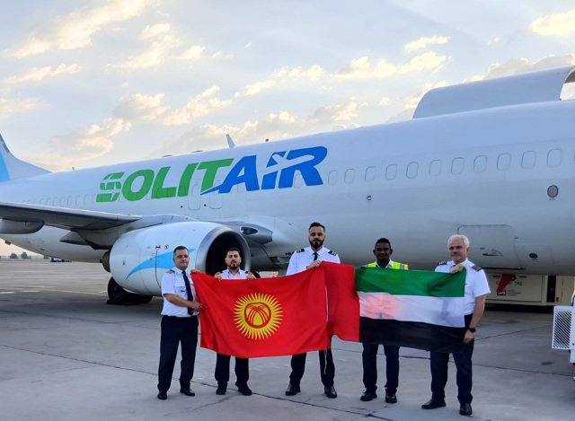 SolitAir adds Kyrgyzstan to network SolitAir launch of Bishkek route